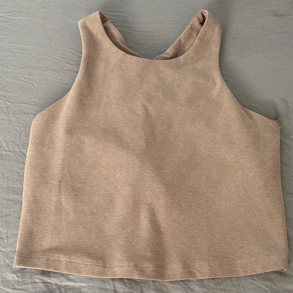 Beyond Yoga Light Brown Top
